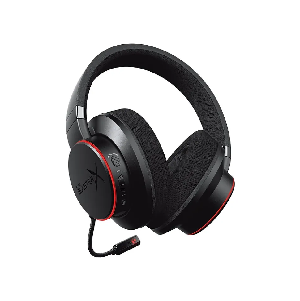 Sound Blasterx H6 Stereo Over-the-Ear Gaming Headset, Black (70GH039000000) | Creative Cheap