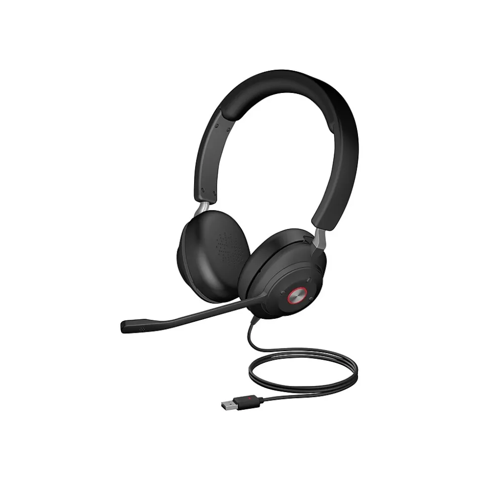 Noise Canceling Stereo On Ear Computer Headset, Black (HS-2000) | Cyber Acoustics Best