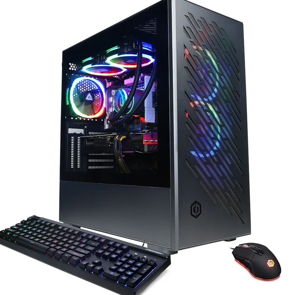 Gamer Supreme Gaming Desktop Computer, Intel Core i7-14700F, 16GB Memory, 2TB SSD (SLC10000CPGV16) | CyberPowerPC Store