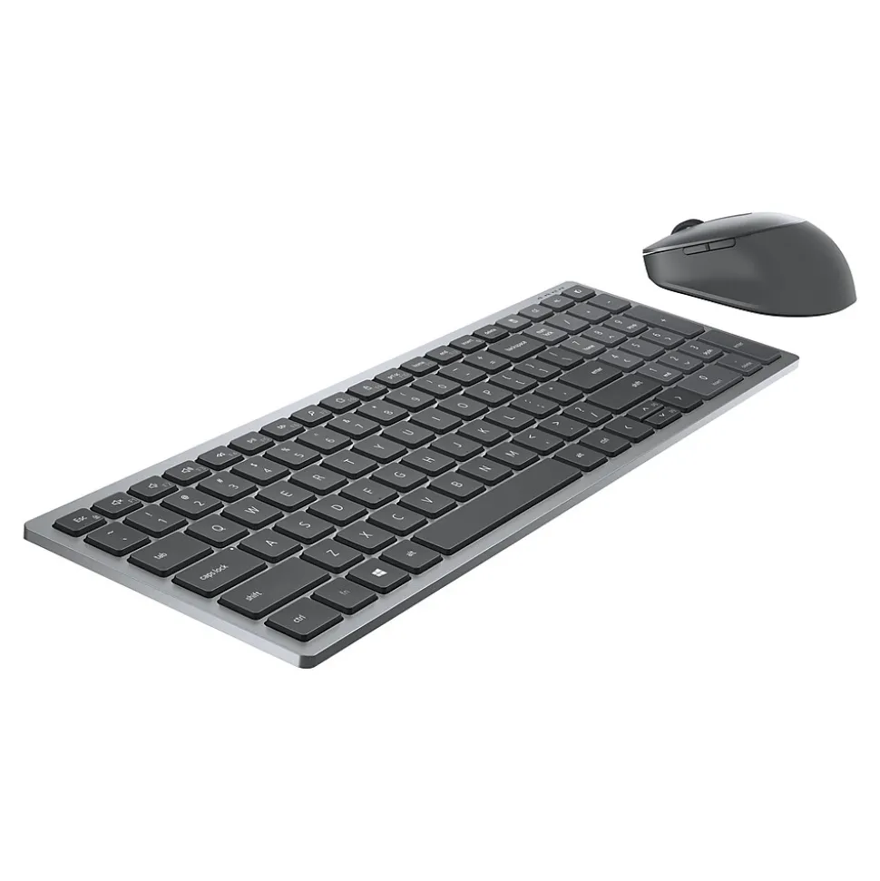 Multi-Device Wireless Keyboard and Combo Optical Mouse, Gray (KM7120W-GY) | Dell Flash Sale