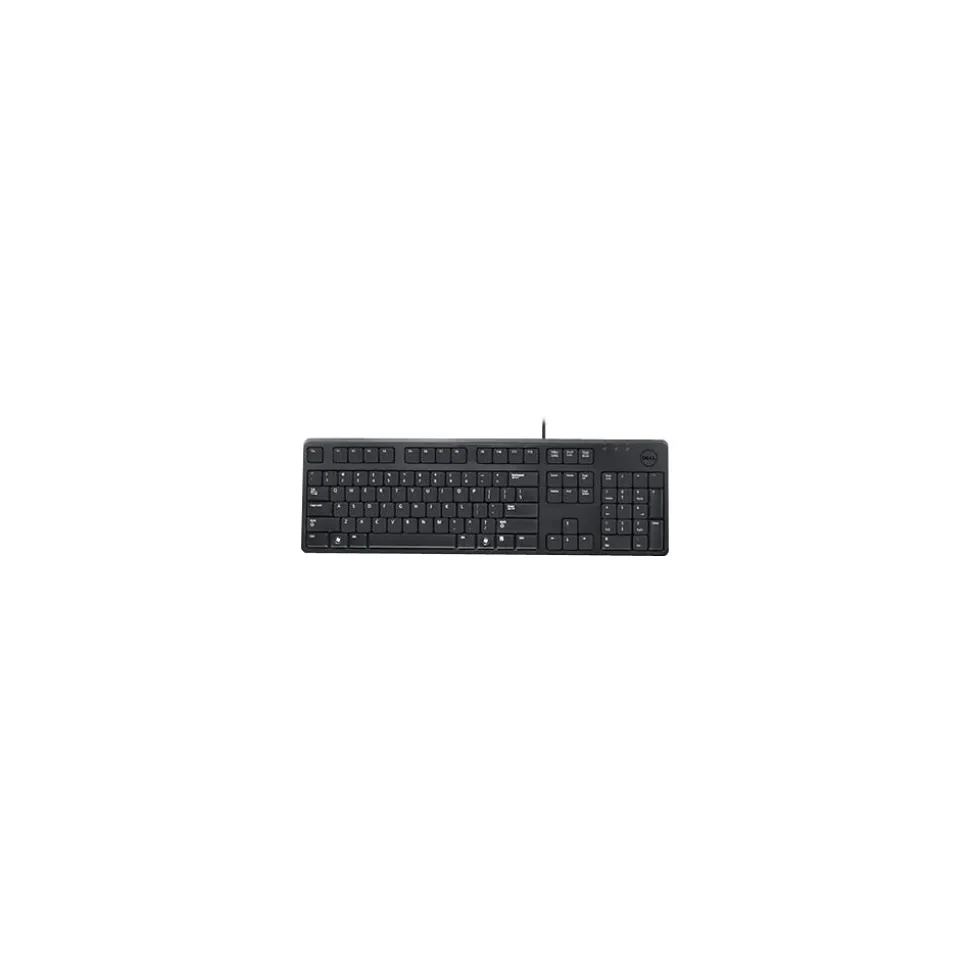 QuietKey Ergonomic Keyboard, Black (KB212-B) | Dell New