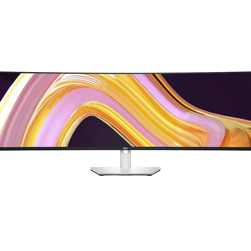 UltraSharp 49" Curved LED Monitor, Silver/Black (-U4924DW) | Dell Flash Sale