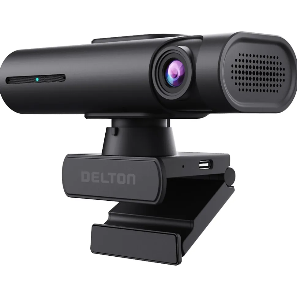 AIC60 UHD 4K Face Tracking and Gesture Controls Webcam, 8.3 Megapixels, Black, (DCAIC60) | Delton Shop