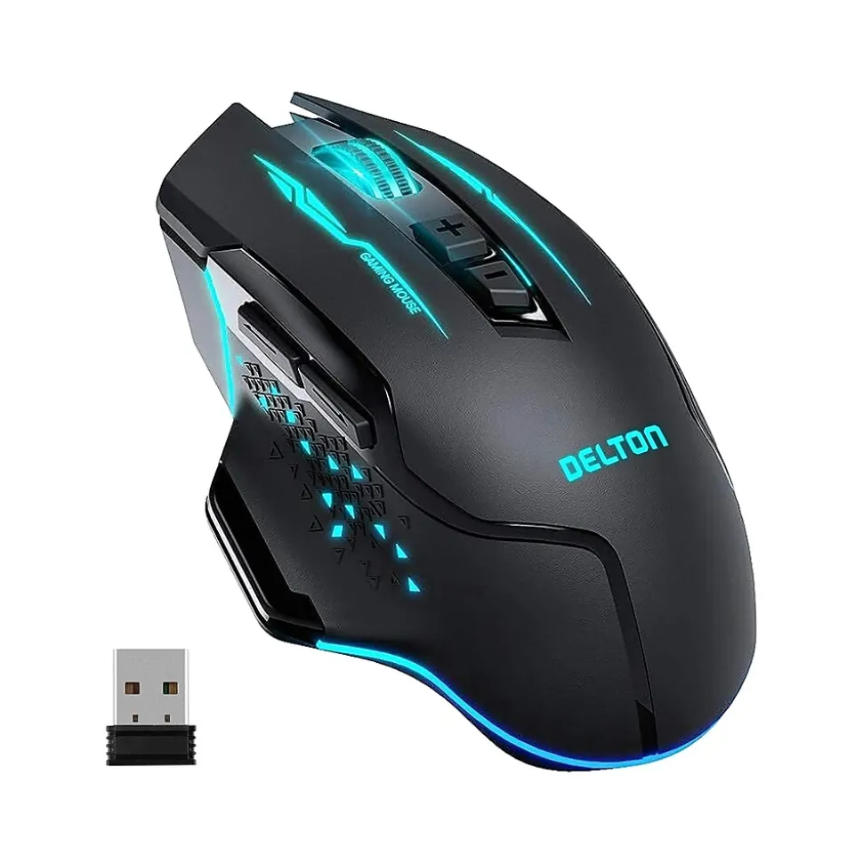 G37 Wireless Optical Gaming Mouse, Black (DMGAM37ERG) | Delton Sale