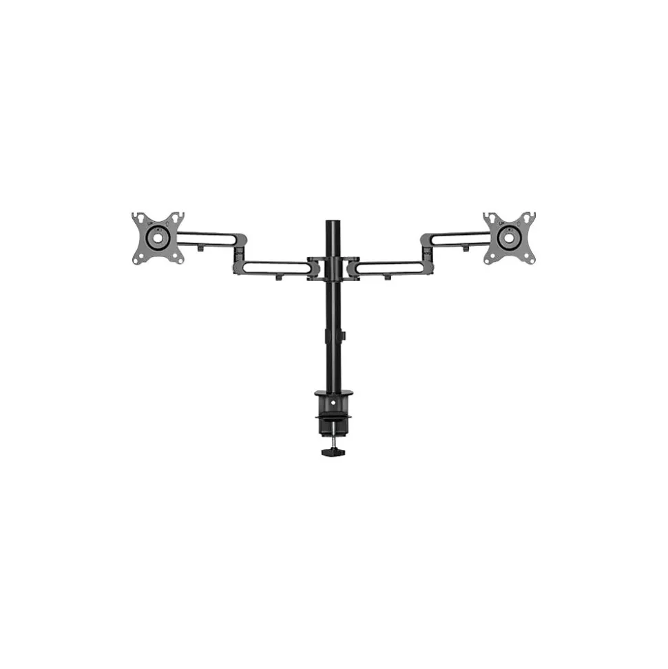 Desk Mount Dual Monitor Arm - Ergonomic VESA Compatible Mount for up to 32 inch Displays - Desk / C-Clamp - Articulating | StarTech Best