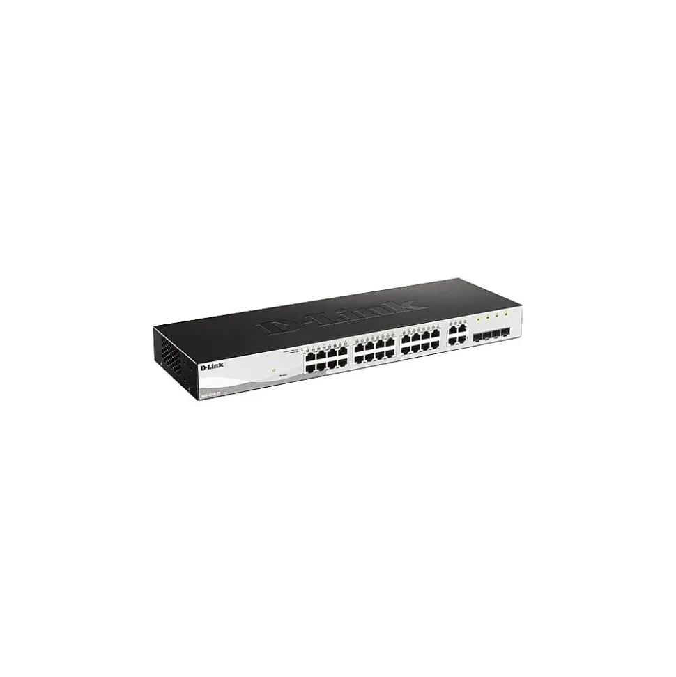 28-Port Gigabit Ethernet Managed Switch, 10/100/1000 Mbps (DGS-1210-28) | D-Link Cheap