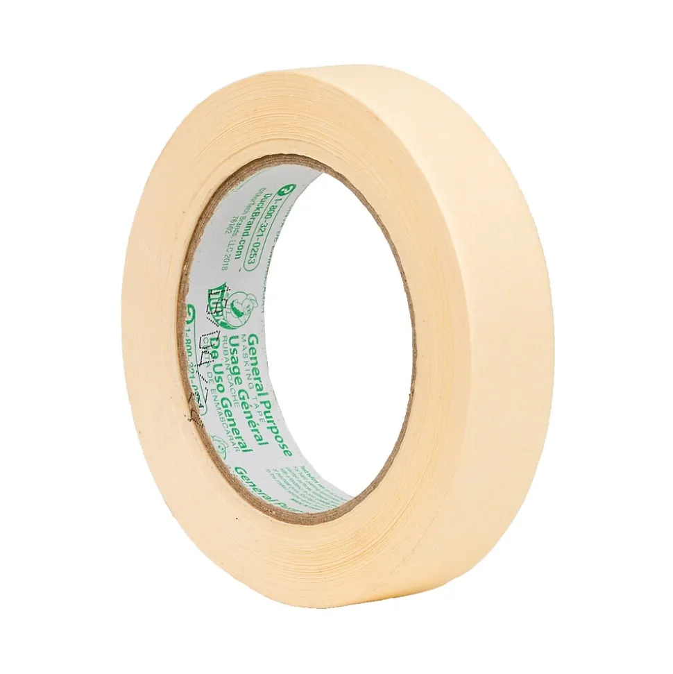 Masking Tape, 0.94" x 60 yds., Beige (394693) | Duck Clearance