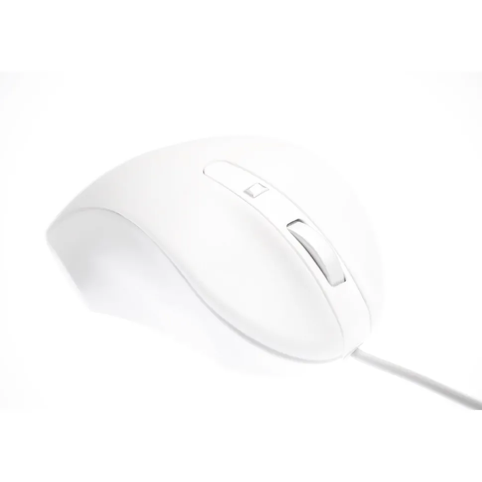 Matias PBT Wired Laser USB Mouse, White (M20W) | Ergoguys Flash Sale