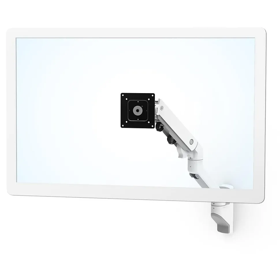 HX Adjustable Single Arm Heavy Monitor Mount, 49" Screen Support, White (45-478-216) | Ergotron Clearance