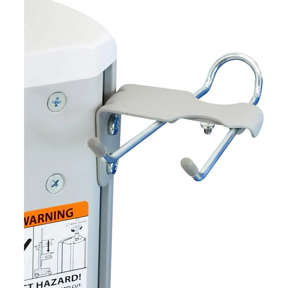 LX Adjustable Dual Mounting Arm, 27" Screen Support, White (45-491-216) | Ergotron Sale