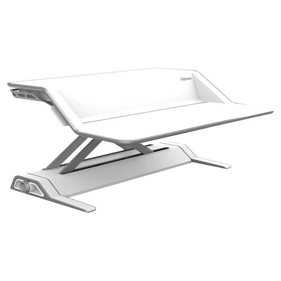 Lotus Monitor Stand, White (0009901) | Fellowes Shop