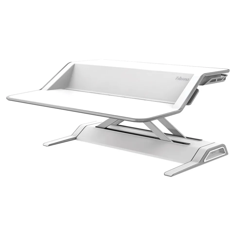 Lotus Monitor Stand, White (0009901) | Fellowes Shop