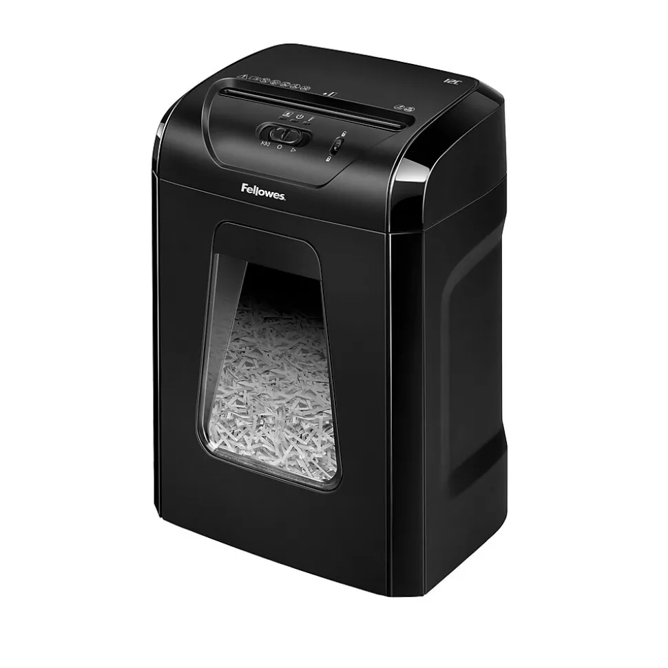 Powershred 12C 12-Sheet Cross-Cut Personal Shredder (7120006) | Fellowes Online