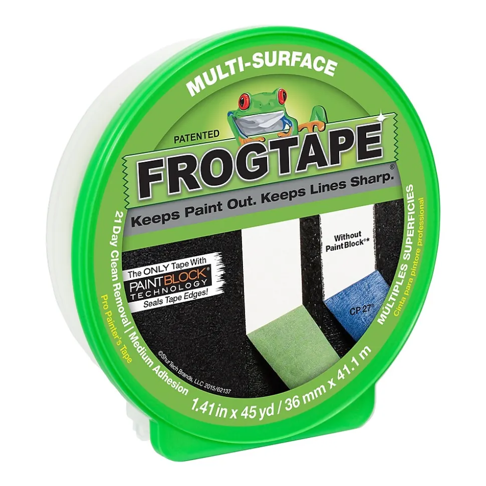 Multi-Surface Painter Tape, 1.41" x 45 yds., Green (1396747) | FrogTape Discount