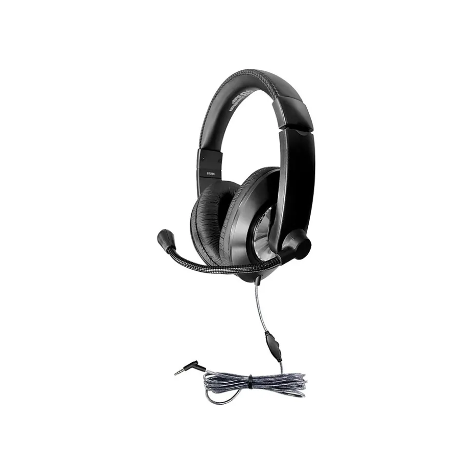 Smart-Trek Deluxe Stereo Phone Headset, Over-the-Ear, Black (ST2BK) | Hamilton Buhl Store