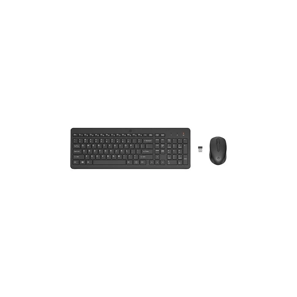 330 Wireless Ergonomic Keyboard & Mouse Combo, Black (2V9E6AA) | HP Online