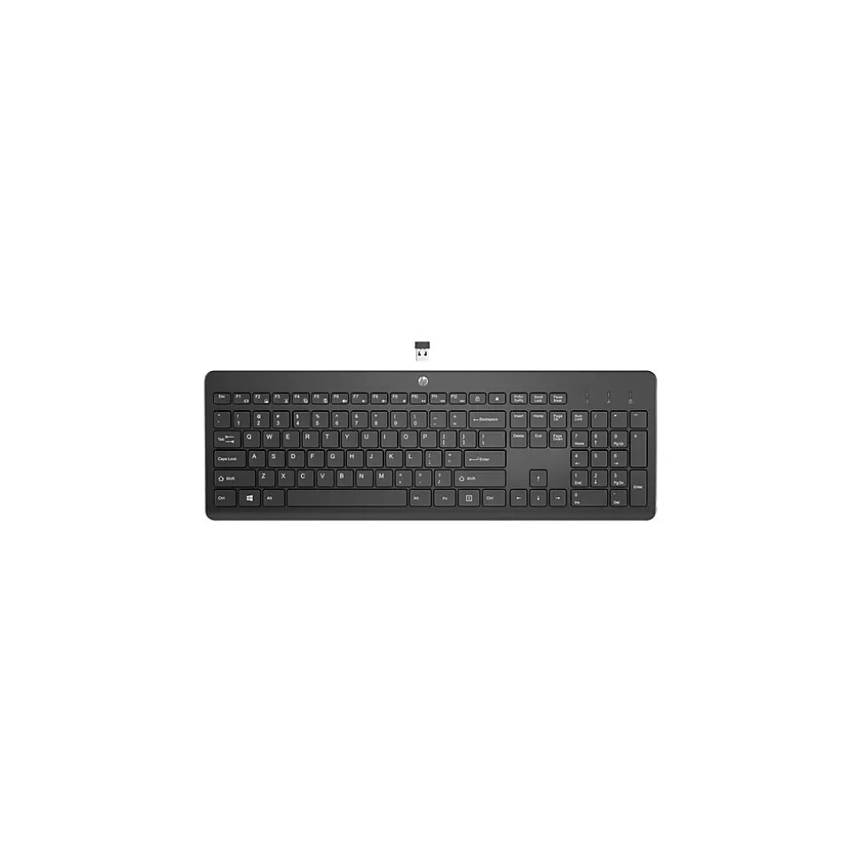 230 Wireless Ergonomic Keyboard, Black (3L1E7AA#ABA) | HP Hot