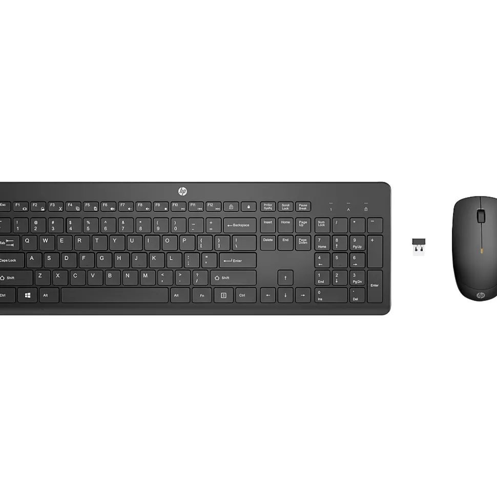 235 Wireless Keyboard and Optical Mouse Combo, Black (1Y4D0UT#ABA) | HP Clearance