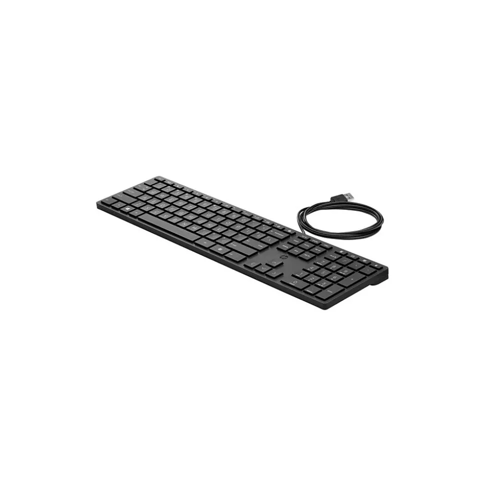 Desktop 320K Wired Keyboard (9SR37UT#ABA) | HP Fashion