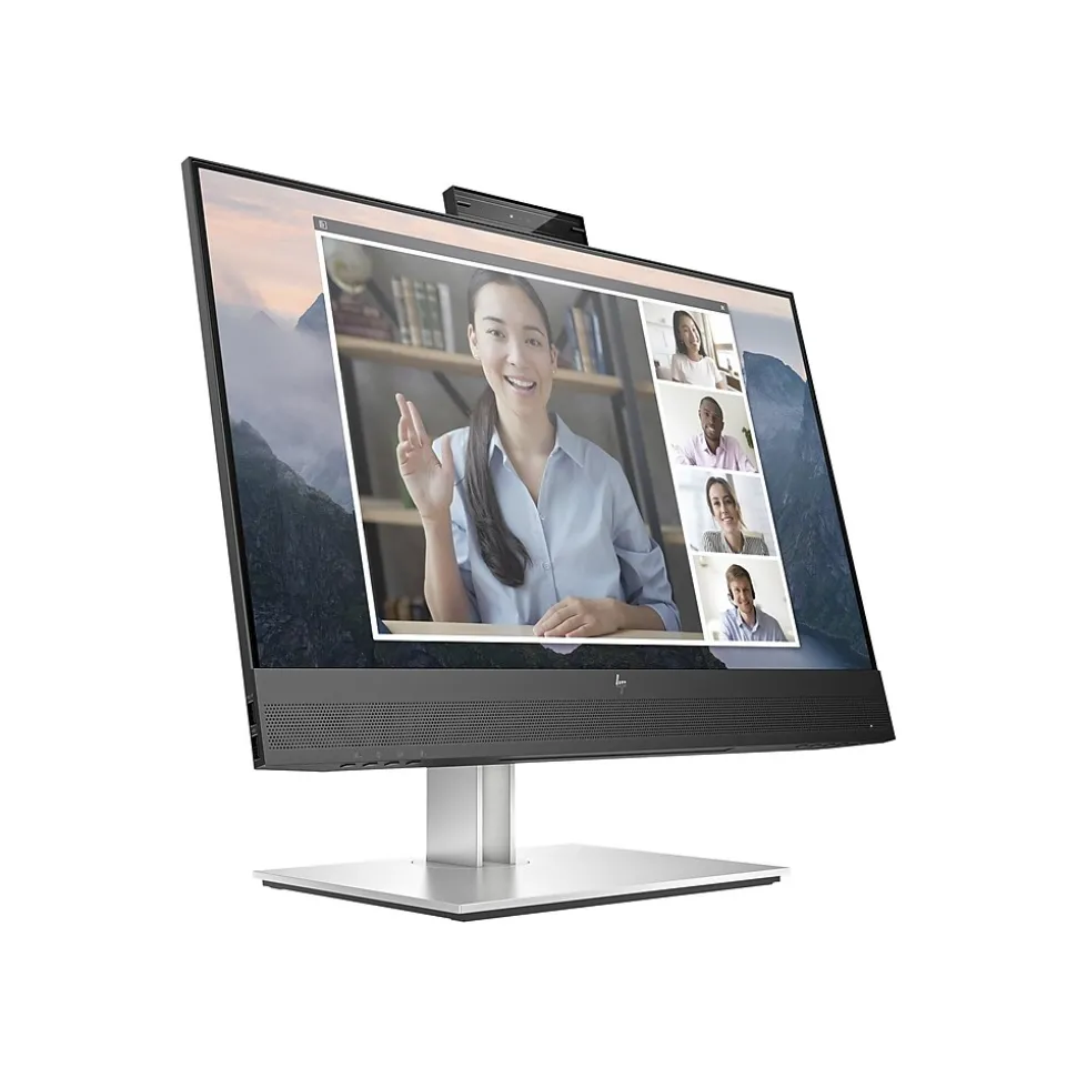 E24mv G4 Conferencing Monitor 23.8" LED, Black Head/Silver (169L0AA#ABA) | HP Sale