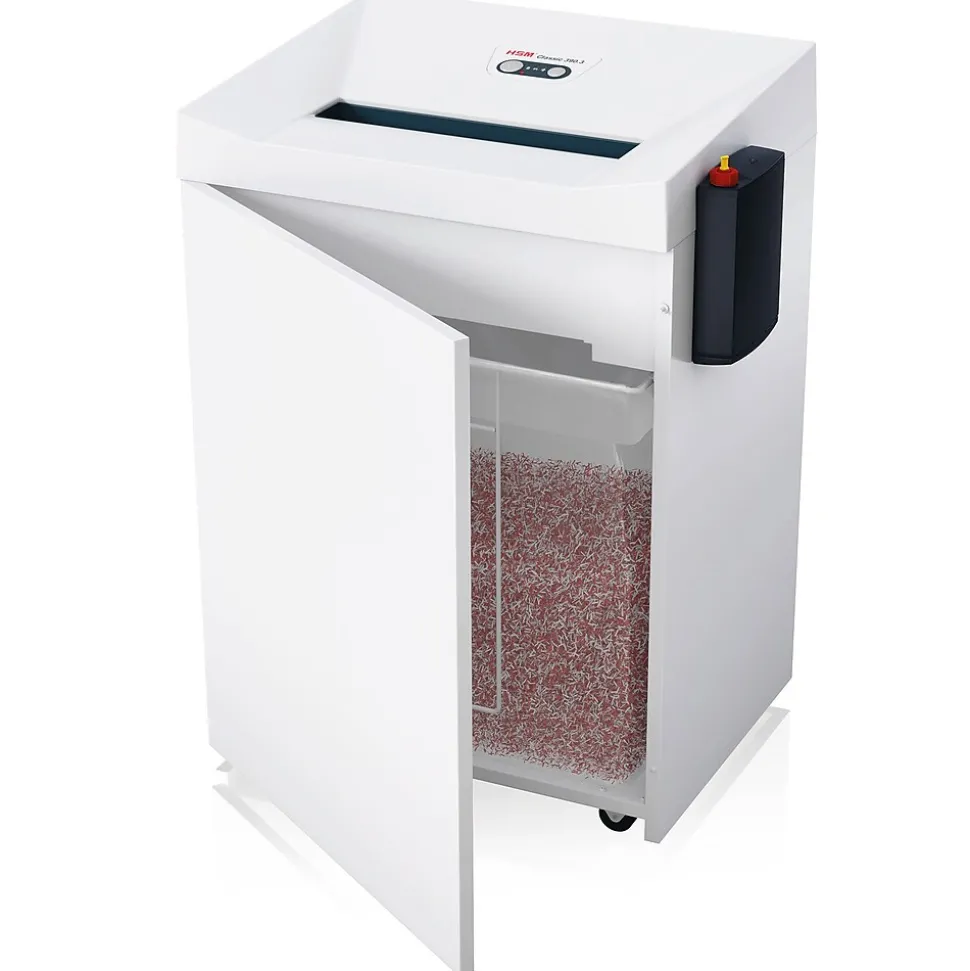 390.3L6 12-Sheet Cross-Cut Paper Only Shredder (16601430) | HSM Clearance