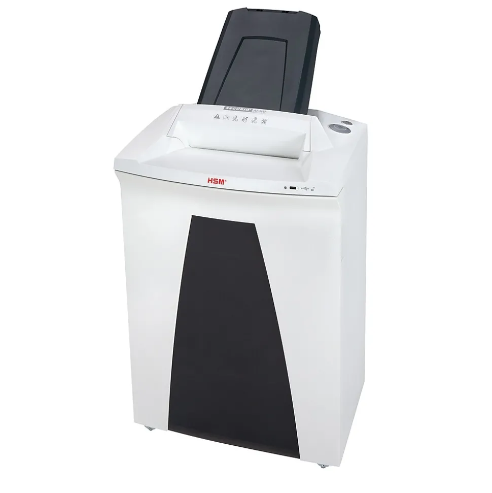 SECURIO AF500 500-Sheet Cross-Cut Commerical Shredder (AF500C) | HSM Clearance