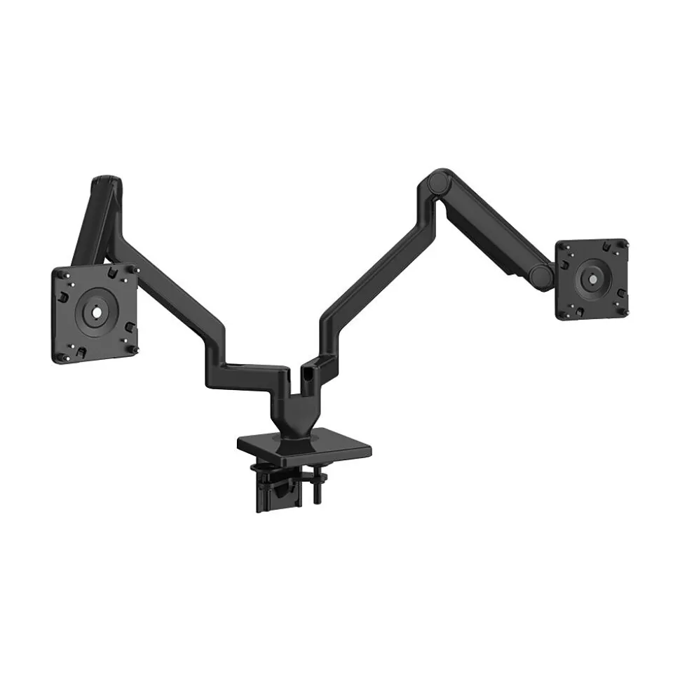 Dual Monitor Arm, Black (X22DBB) | Humanscale Fashion