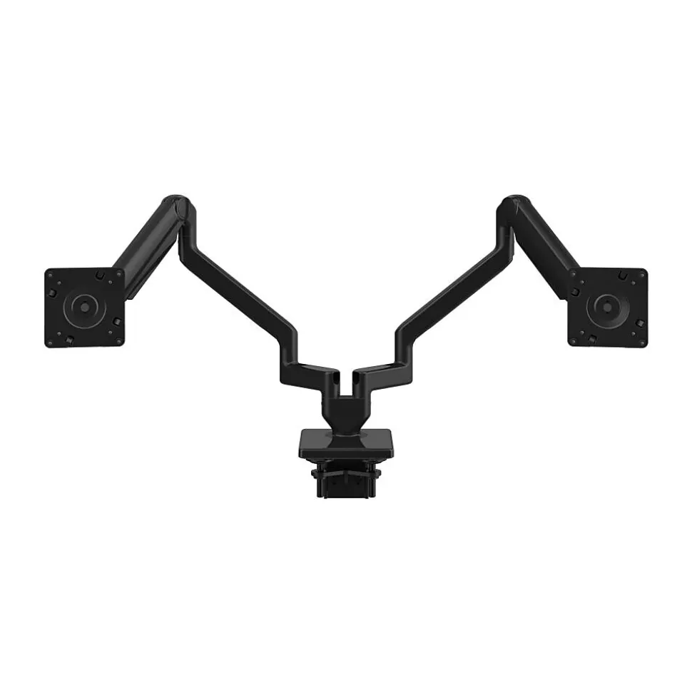 Dual Monitor Arm, Black (X22DBB) | Humanscale Fashion