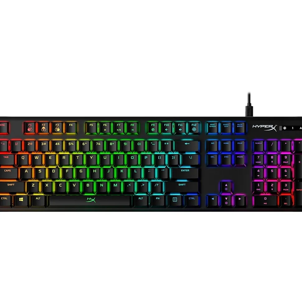 Alloy Origins Gaming Mechanical Keyboard, Black (4P4F6AA#ABA) | HyperX Online