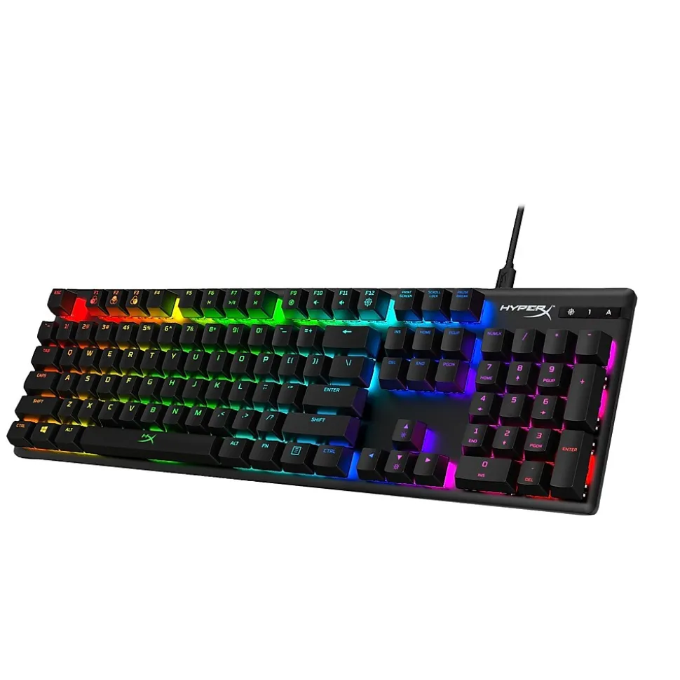 Alloy Origins Gaming Mechanical Keyboard, Black (4P4F6AA#ABA) | HyperX Online