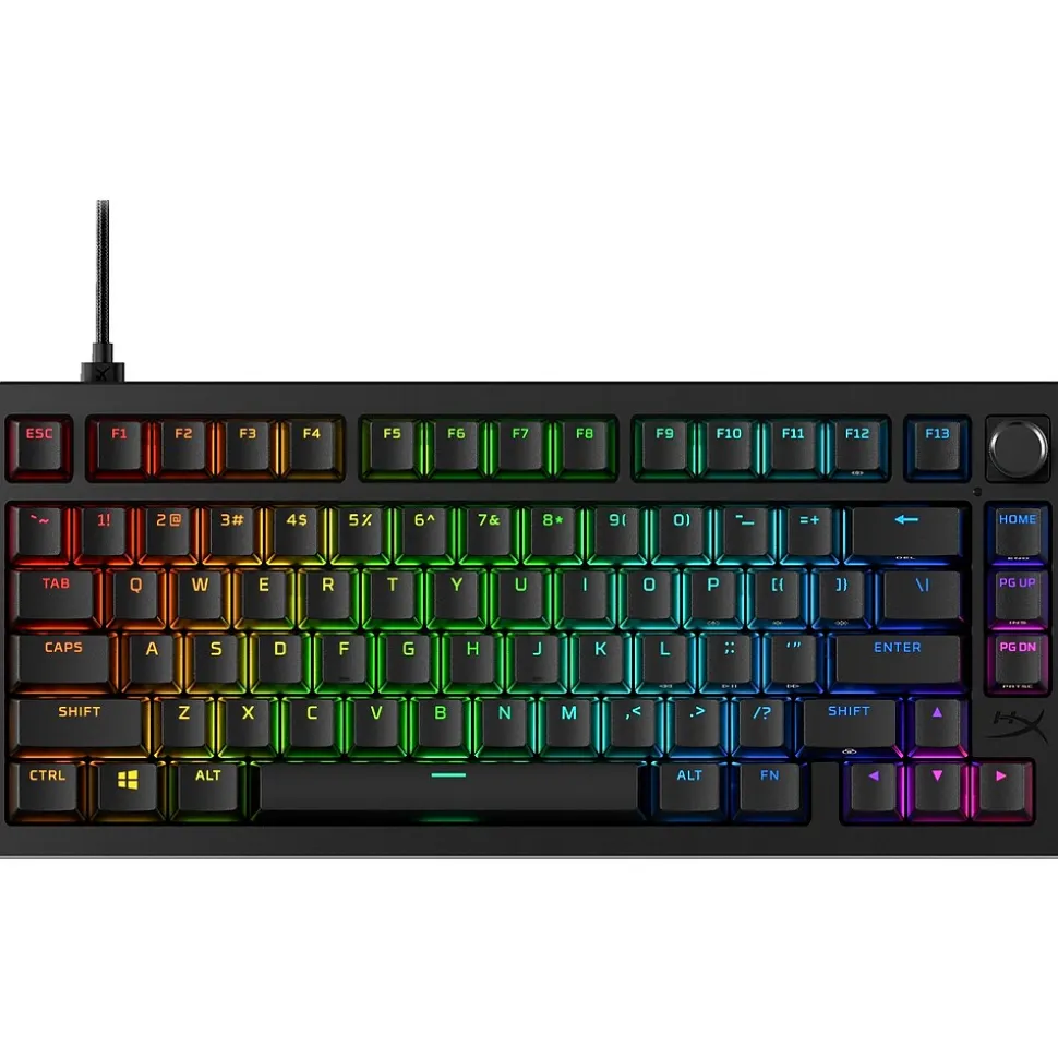 Alloy Rise 75 Gaming Mechanical Keyboard, Black (7G7A4AA) | HyperX Cheap