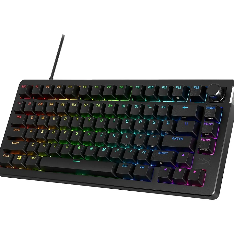 Alloy Rise 75 Gaming Mechanical Keyboard, Black (7G7A4AA) | HyperX Cheap