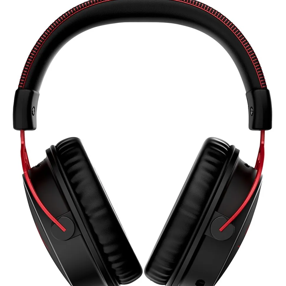 Cloud Alpha Wireless Noise Canceling Over-the-Ear Stereo Gaming Headset, Black/Red (4P5D4AA) | HyperX Cheap
