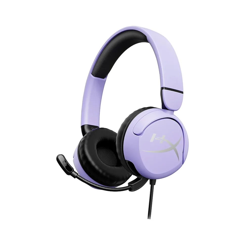 Cloud Mini Stereo Gaming On Ear Headset, 3.5mm, Chromebook Certified, Lavender (7G8F5AA) | HyperX Fashion