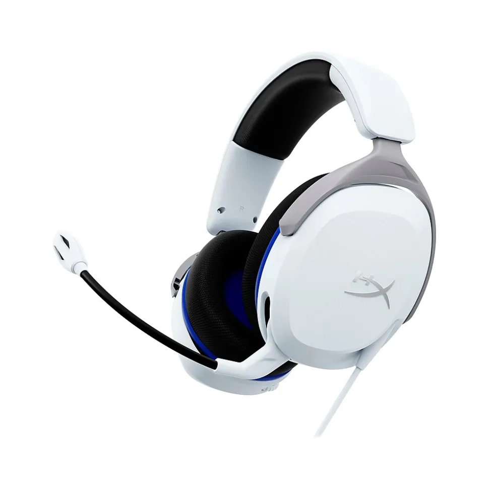 Cloud Stinger 2 Core Noise Canceling Gaming Headset, 3.5mm, White (6H9B5AA) | HyperX New