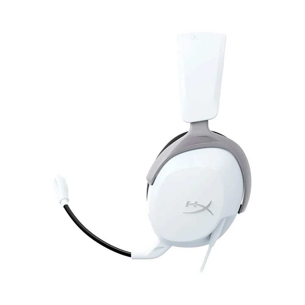 Cloud Stinger 2 Core Noise Canceling Gaming Headset, 3.5mm, White (6H9B5AA) | HyperX New