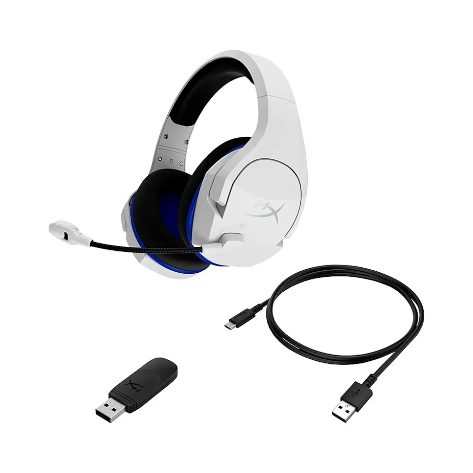 Cloud Stinger Core Wireless Noise Canceling Stereo Gaming Over-the-Ear Headset, White (4P5J1AA) | HyperX Shop