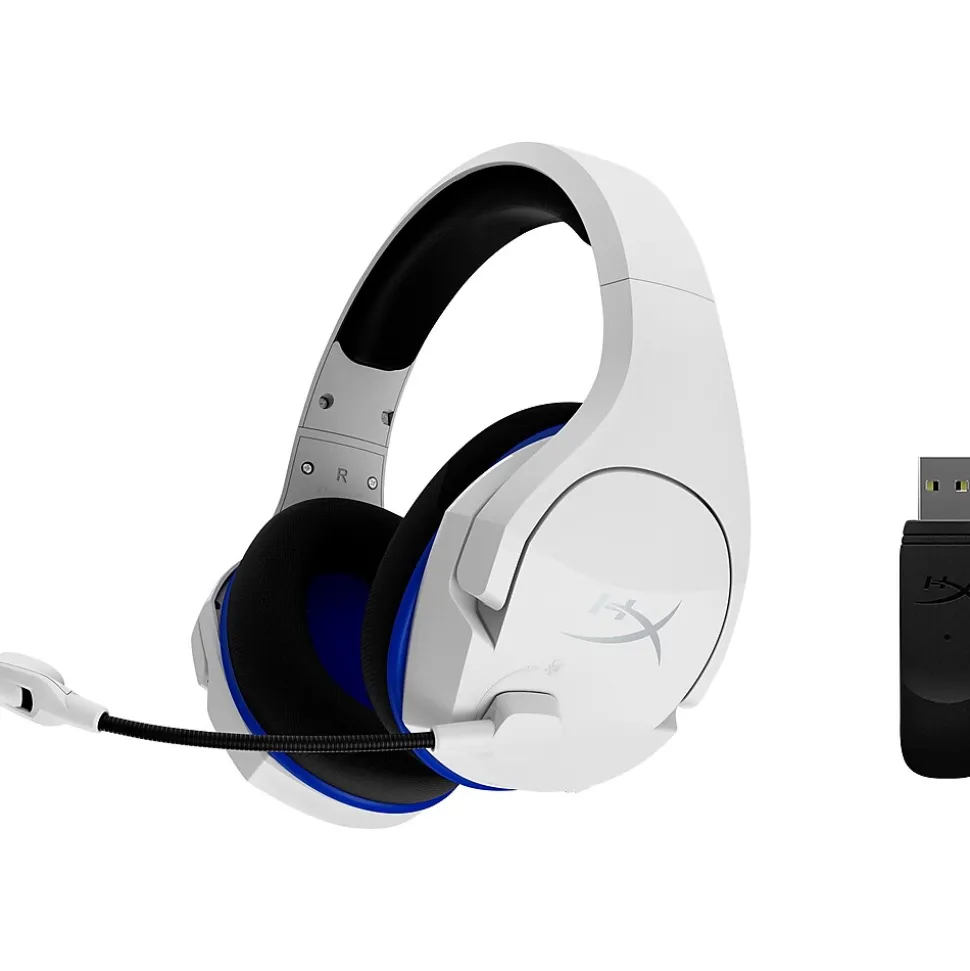 Cloud Stinger Core Wireless Noise Canceling Stereo Gaming Over-the-Ear Headset, White (4P5J1AA) | HyperX Shop