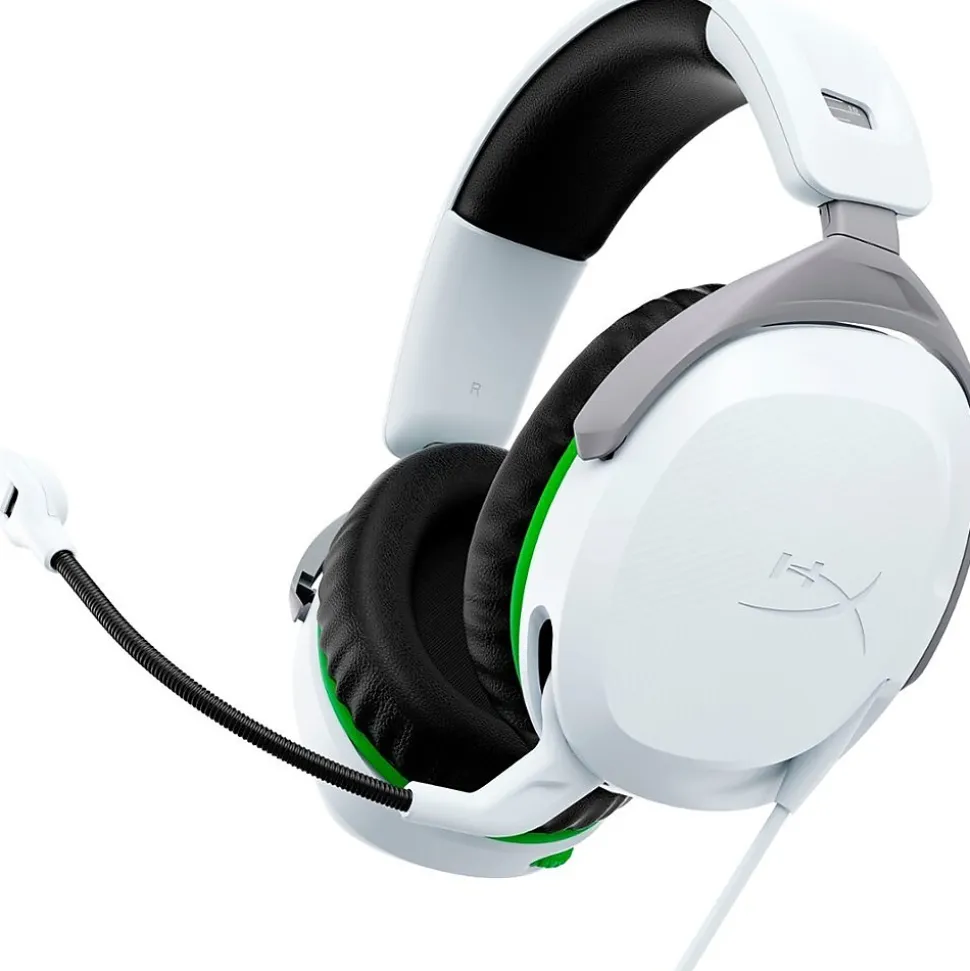 CloudX Stinger 2 3.5mm Noise Canceling Stereo Gaming Headset, UC Certified, White (75X28AA) | HyperX Cheap