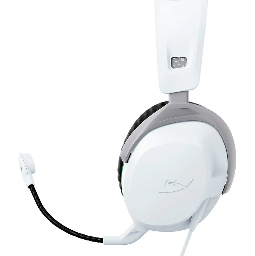 CloudX Stinger 2 3.5mm Noise Canceling Stereo Gaming Headset, UC Certified, White (75X28AA) | HyperX Cheap