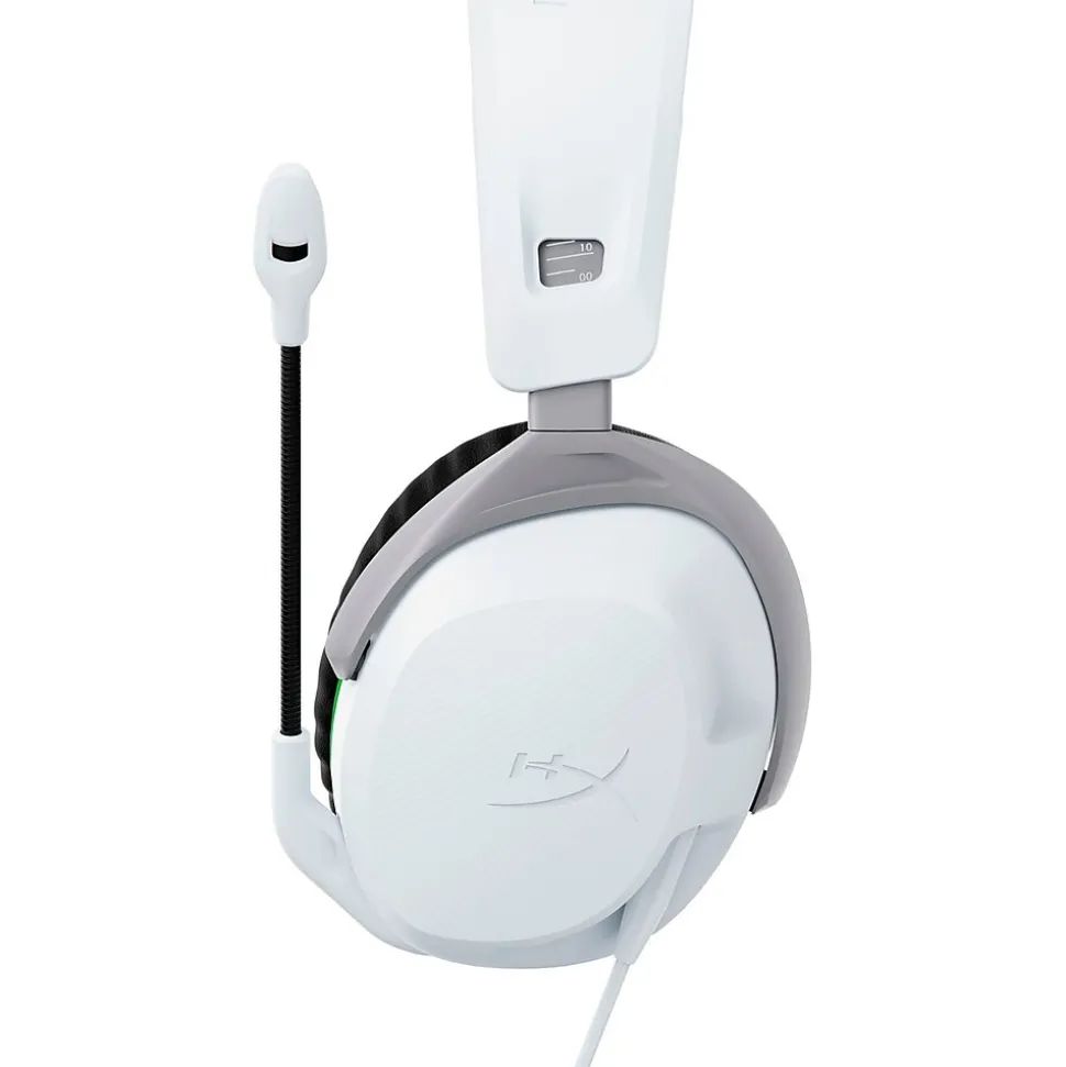 CloudX Stinger 2 3.5mm Noise Canceling Stereo Gaming Headset, UC Certified, White (75X28AA) | HyperX Cheap