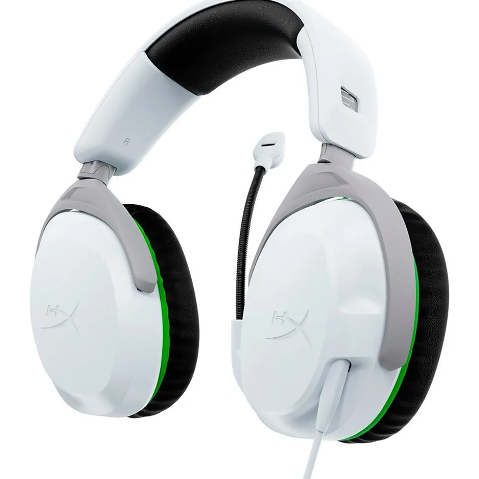 CloudX Stinger 2 3.5mm Noise Canceling Stereo Gaming Headset, UC Certified, White (75X28AA) | HyperX Cheap