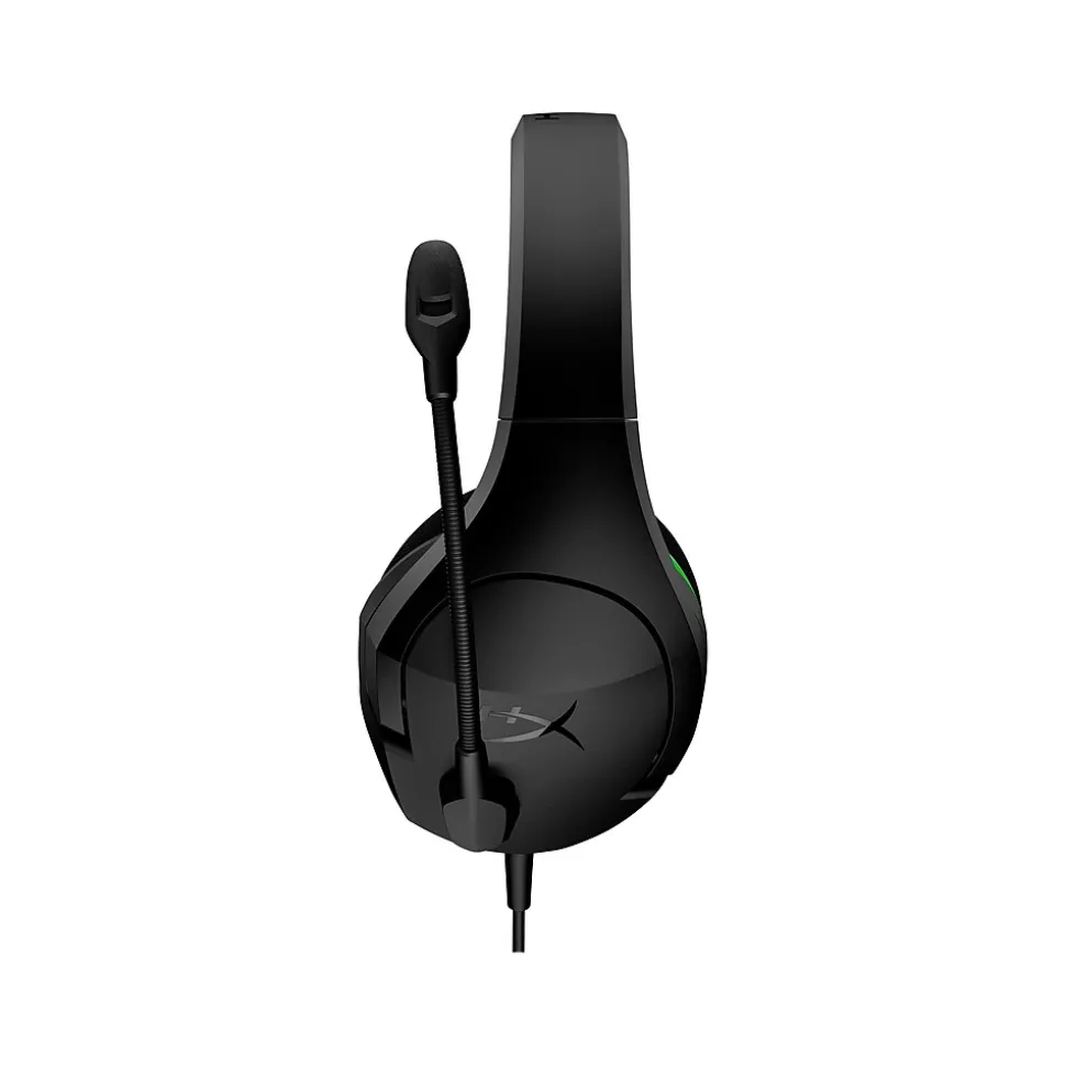 CloudX Stinger Core Noise Canceling Stereo Gaming Over-the-Ear Headset, 3.5mm, Black/Green (4P5J9AA) | HyperX Flash Sale