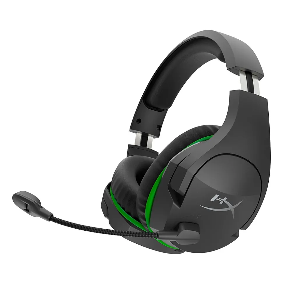 Cloudx Stinger Core Wireless Noise Canceling Stereo Gaming Over-the-Ear Headset, Black/Green (4P5J0AA) | HyperX Best Sale