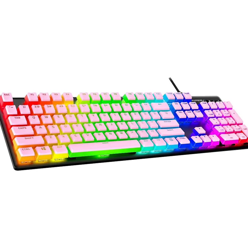 Pudding Keycaps 2 Full Key Set, Pink (7G8K3AA) | HyperX Shop