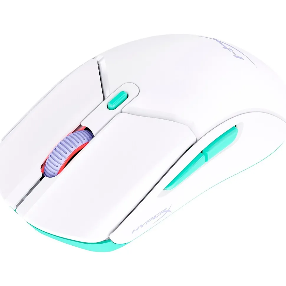 Pulsefire Haste 2 Core Wireless Optical Gaming Mouse, White (8R2E7AA) | HyperX Hot