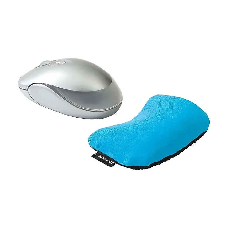 Le Petit Cushion Ergobeads Wrist Rest, Non-Skid Base, Blue (A10123) | IMAK Best
