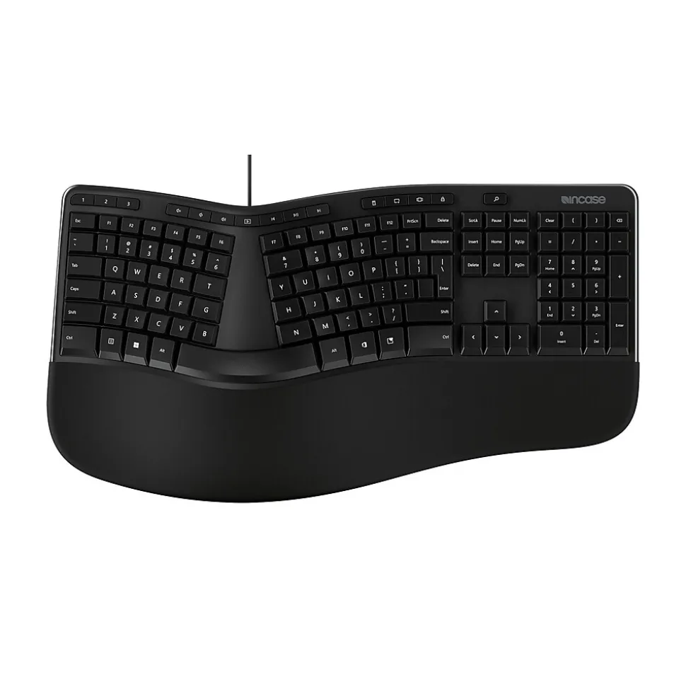 Ergonomic Keyboard, Black (LXM-00001) | Incase Outlet