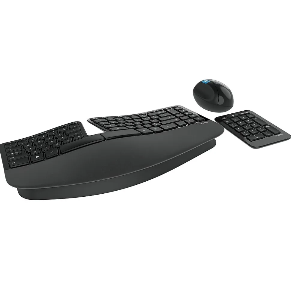 Sculpt Wireless Ergonomic Keyboard and Laser Mouse Combo, Black (L5V-00001) | Incase Outlet