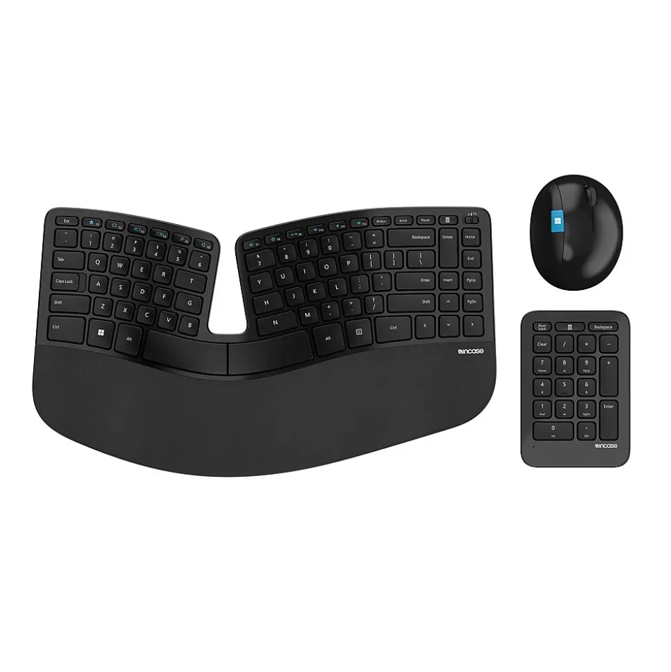Sculpt Wireless Ergonomic Keyboard and Laser Mouse Combo, Black (L5V-00001) | Incase Outlet